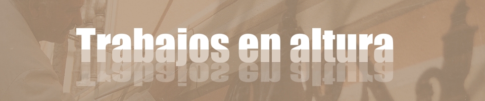 trabajos en altura